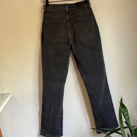 Everlane 'The Cheeky Bootcut Jean' Women's Size 26 Regular in Black - Picture 10 of 11